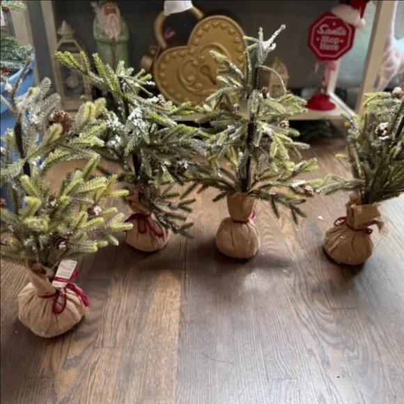 Ashland Other - mini faux christmas trees NEW